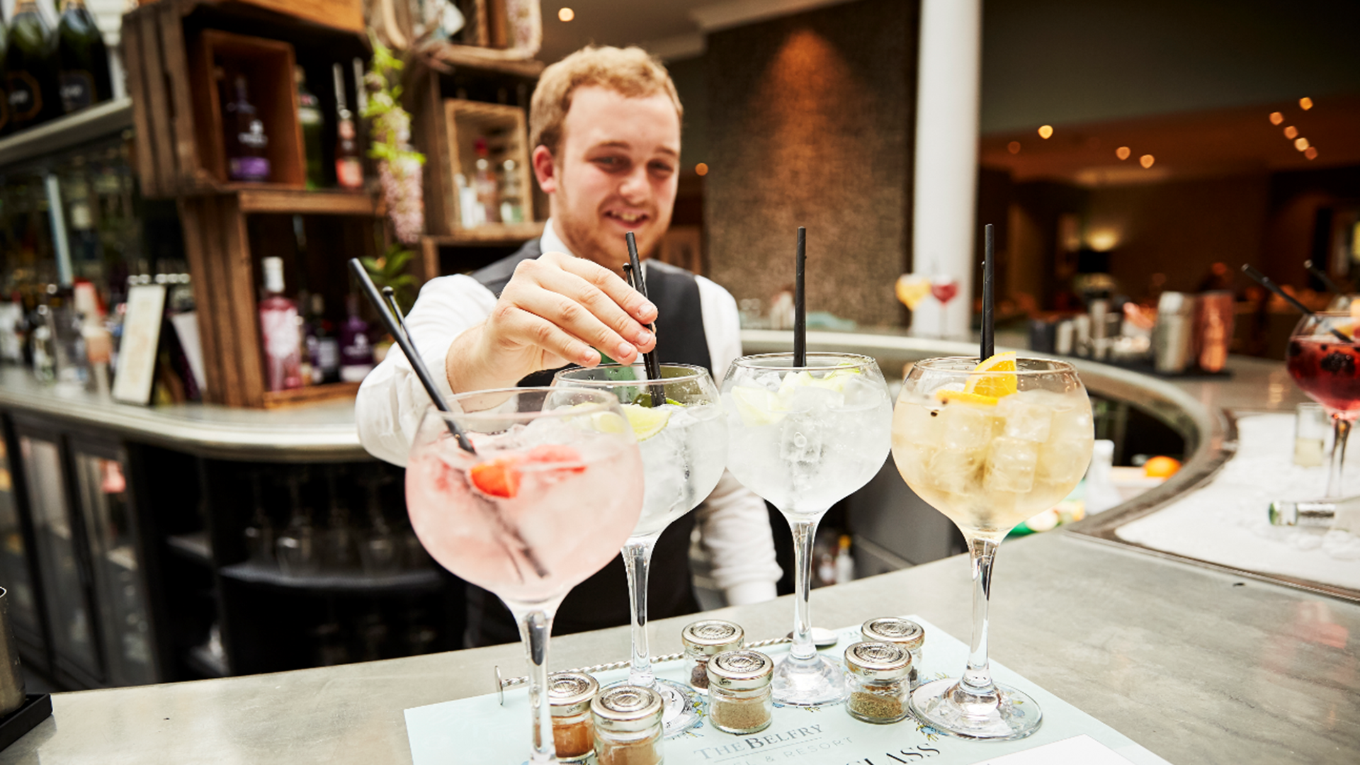 Gin Masterclass at The Belfry