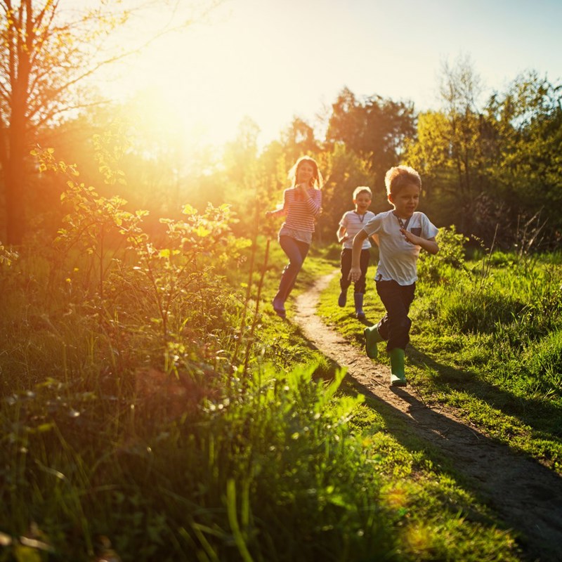 Kids Running