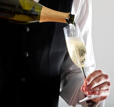 Champagne Being Poured (2)