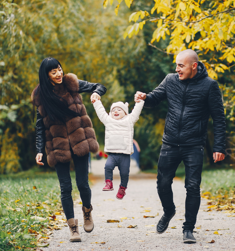 Family Autumn Park